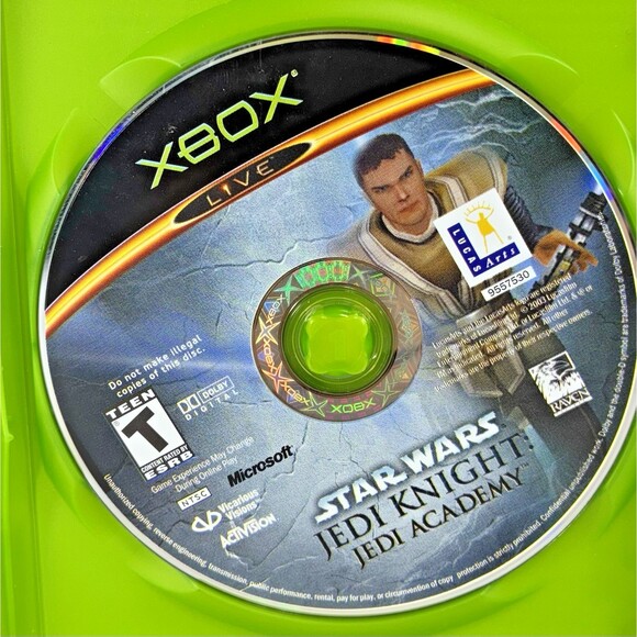 Star Wars: Jedi Knight: Jedi Academy Microsoft Xbox 2003 Complete Tested - Picture 5 of 9